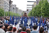 Procesión en Paseo de la Independencia