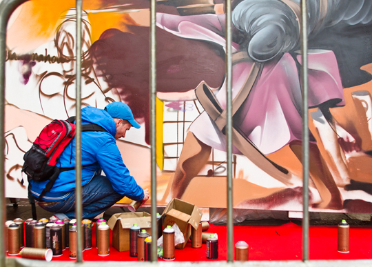 Los artistas urbanos volverán a reinterpretar al pintor.