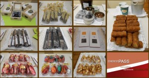 Algunas degustaciones de Chocopass