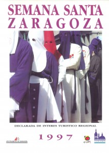 Cartel de la Semana Santa de Zaragoza 1997.
