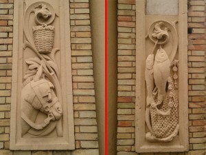 Detalle decoración exterior