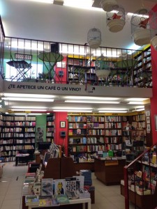 Terraza en Librería Cálamo