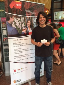 Uno de los ganadores del sorteo de Instagram