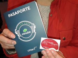 Pasaporte de la gymcana viajera de Minube.