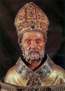 Busto de San Valero en La Seo. FOTO:  enciclopedia-aragonesa.com