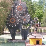 Clepsidra jardín botánico
