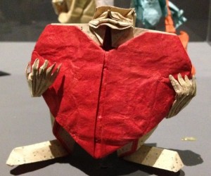 chocofinde corazón origami