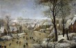 Paisaje nevado con trampa para pájaros, de Brueghel el Joven.