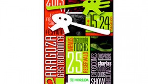 Cartel de Zaragoza Gastronómica 2013