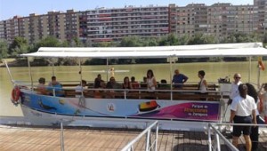 Barcos del Ebro en Zaragoza