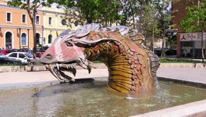 Dragón Emergente. FOTO: Ayuntamiento de Zaragoza