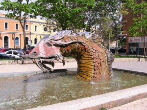 Dragón Emergente. FOTO: Ayuntamiento de Zaragoza